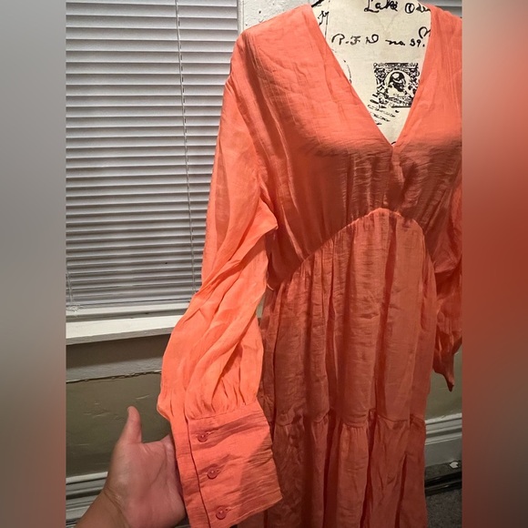 H&M LONG LYOCELL-BLEND DRESS - Picture 6 of 10
